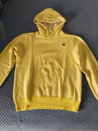 Sudadera Scalpers Amarilla (152 Cms) Talla 12