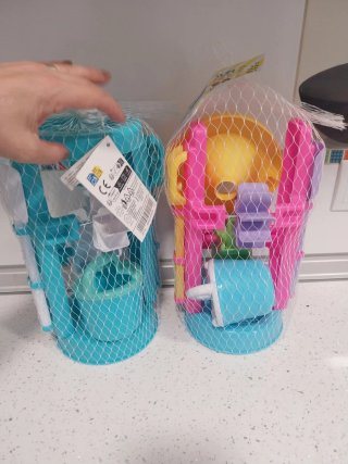 Lote de 2 Sets de Juguetes para Playa