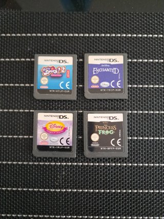 Lote 4 Juegos Nintendo DS: Spies, Enchanted, Princ