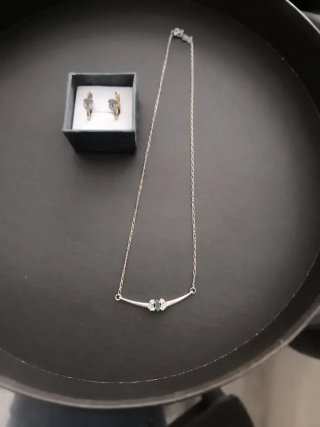 Conjunto Oro 18K y Esmeraldas