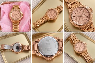 reloj guess mujer oro rosa