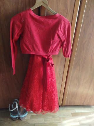 Vestido Elegant con Torera para Niña regalo zapato
