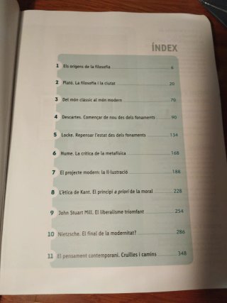 Història de la filosofia, 2 BAT