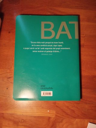 Història de la filosofia, 2 BAT