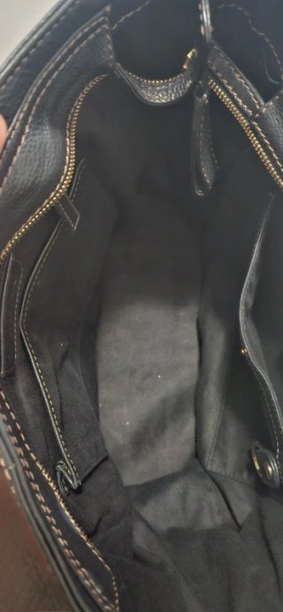 Bolso Adolfo Dominguez de Piel Negro