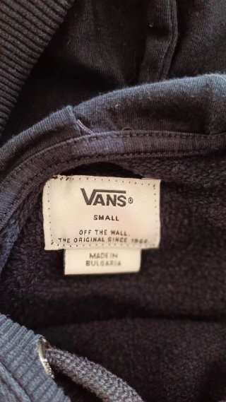 Sudadera VANS azul con logo