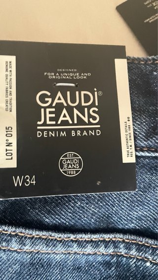 Jeans Gaudi blu