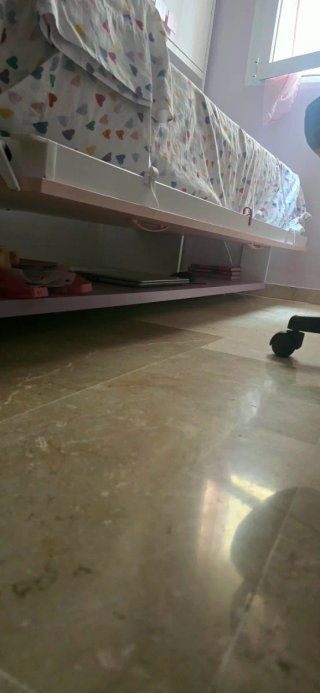 Cama abatible con escritorio juvenil