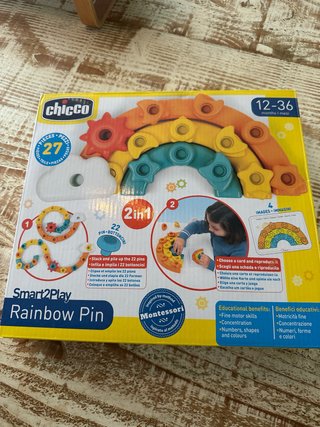 Juego Chicco Rainbow Pin 12-36 meses