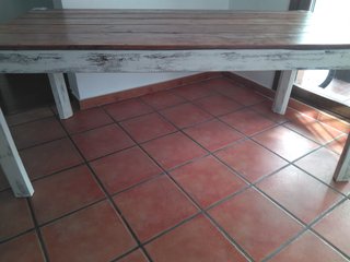 Mesa Antigua de Madera
