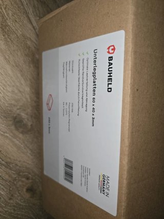 Placas de nivelación de plástico