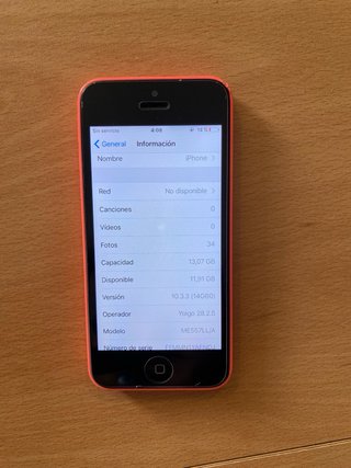 iPhone 5C Rosa
