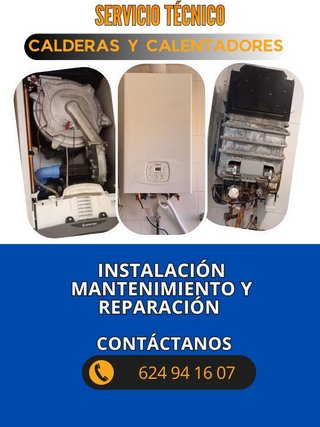 SERVICIO TECNICO CALDERAS Y CALENTADORES DE AGUA