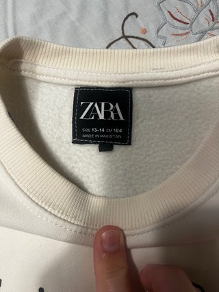 Sudadera Zara Beige