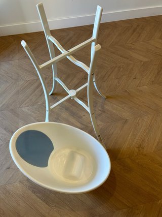 Bañera para bebé Shnuggle con soporte