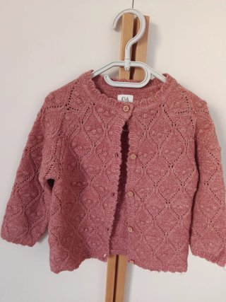 Chaqueta infantil rosa C&A