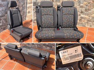 Asientos Abatibles 2+1 para Mercedes Vito 2006