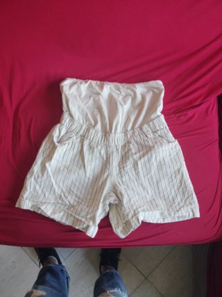 Shorts y vaqueros Premamá Azul
