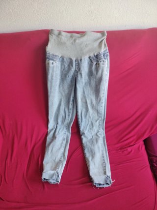 Shorts y vaqueros Premamá Azul