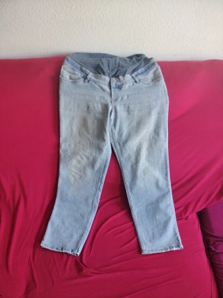 Shorts y vaqueros Premamá Azul