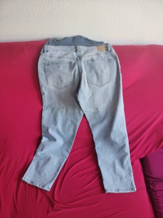 Shorts y vaqueros Premamá Azul