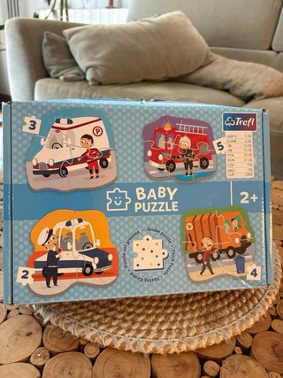 Set de 3 Puzzles Infantiles Trefl.