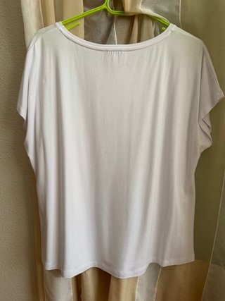 Camiseta CARLA FERRONI Blanca Talla XXL