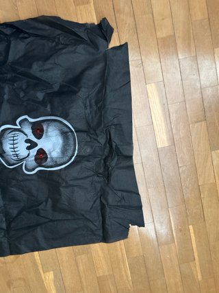 Cortina para Puerta de Halloween Esqueleto