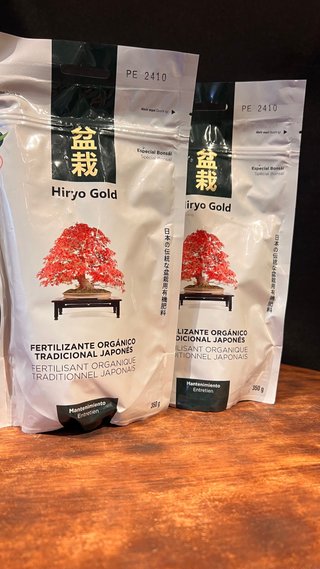 HIRYO GOLD 350 gr ABONO PARA BONSAI MANTENIMIENTO