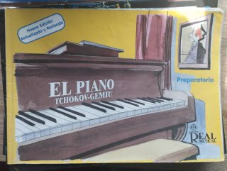 Libro de Piano TCHOKOV-GEMIU Preparatorio