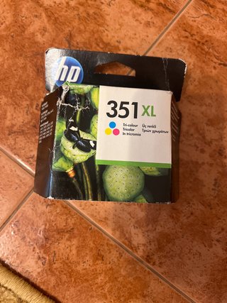 Cartucho Tinta HP 351XL Tricolor CB338EE