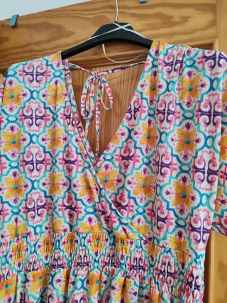 Vestido estampado de verano