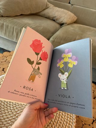 Baby libro con cartas Italiano