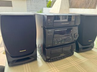 Cadena de música Panasonic retro