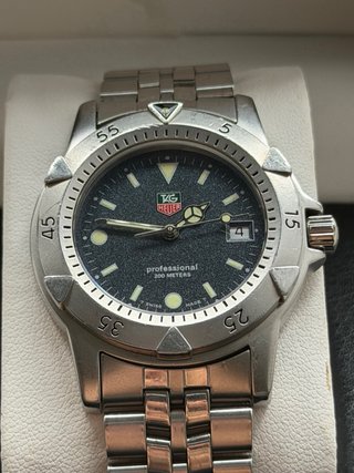 TAG Heuer 1500 Professional Diver WD1211-K-21