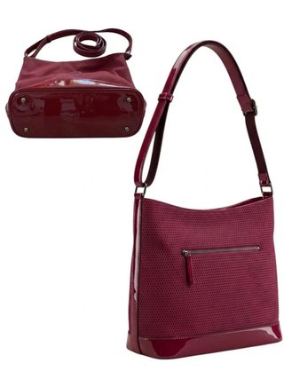 Bolso de mano elegante color rojo