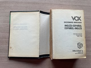 Diccionario abreviado inglés-español, español-i...