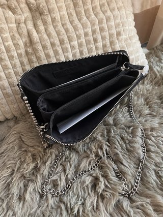 Bolso Zara Negro Convertible Cartera