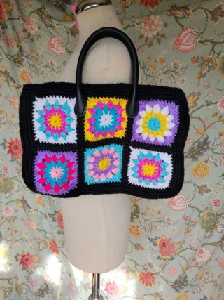 Borsa uncinetto Granny Le Glitterine