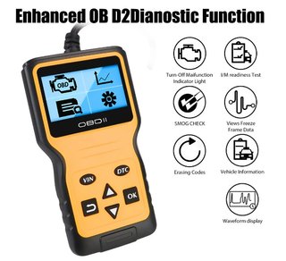 Maquina de Diagnosis OBD2 Multimarca Averias Coche