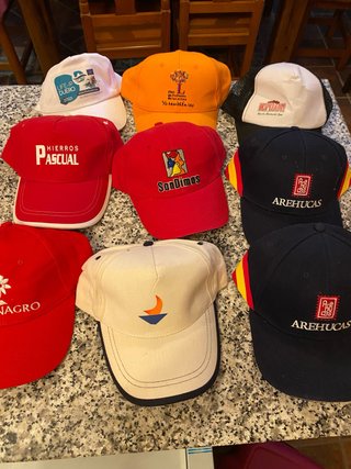 Lote de 9 Gorras Variadas De publicidad. Nuevas