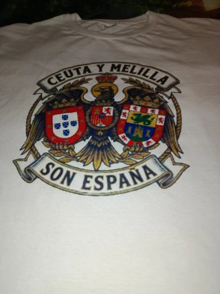 Camiseta Ceuta y Melilla Son España