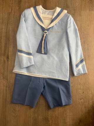 Traje comunión, talla 11/12. Regalo zapatos n*35