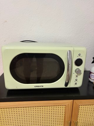 Microondas Retro Verde Mint