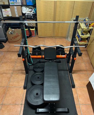 Palestra Multifunzionale con Panca e Bilancieri