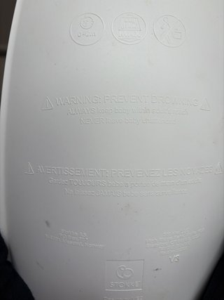 Bañera Stokke para bebé con patas y adaptador