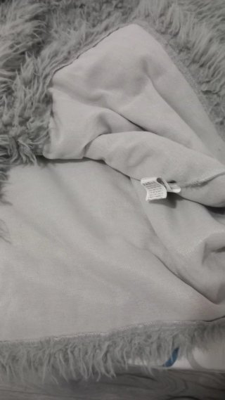 Cazadora pelo mujer gris