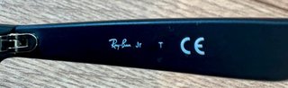 Gafas de sol Ray-Ban niño negras/azules
