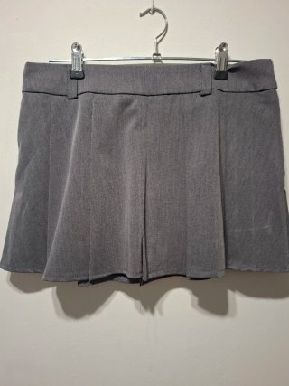 Falda pantalón gris