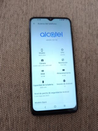 Alcatel 3x 4 Cam